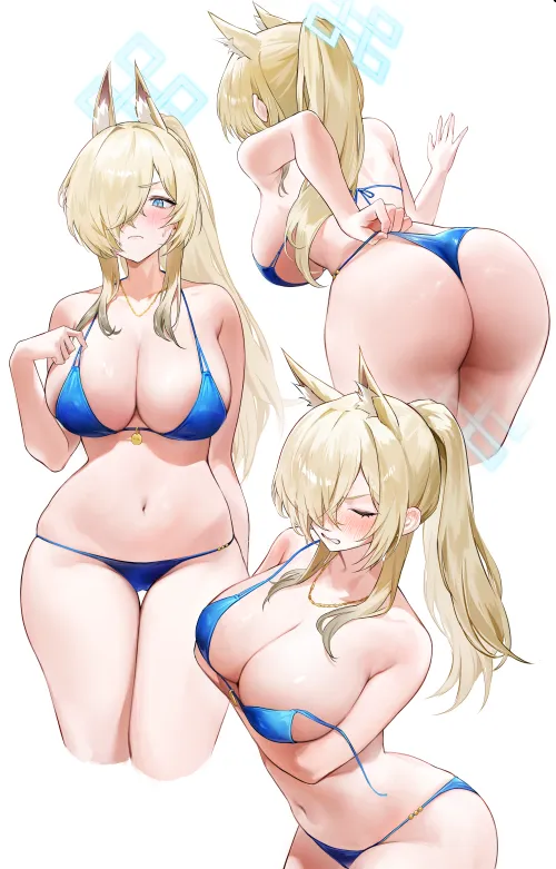 Thumbnail Dive Into the Blue Swimsuit Kanna with marxsander2016
