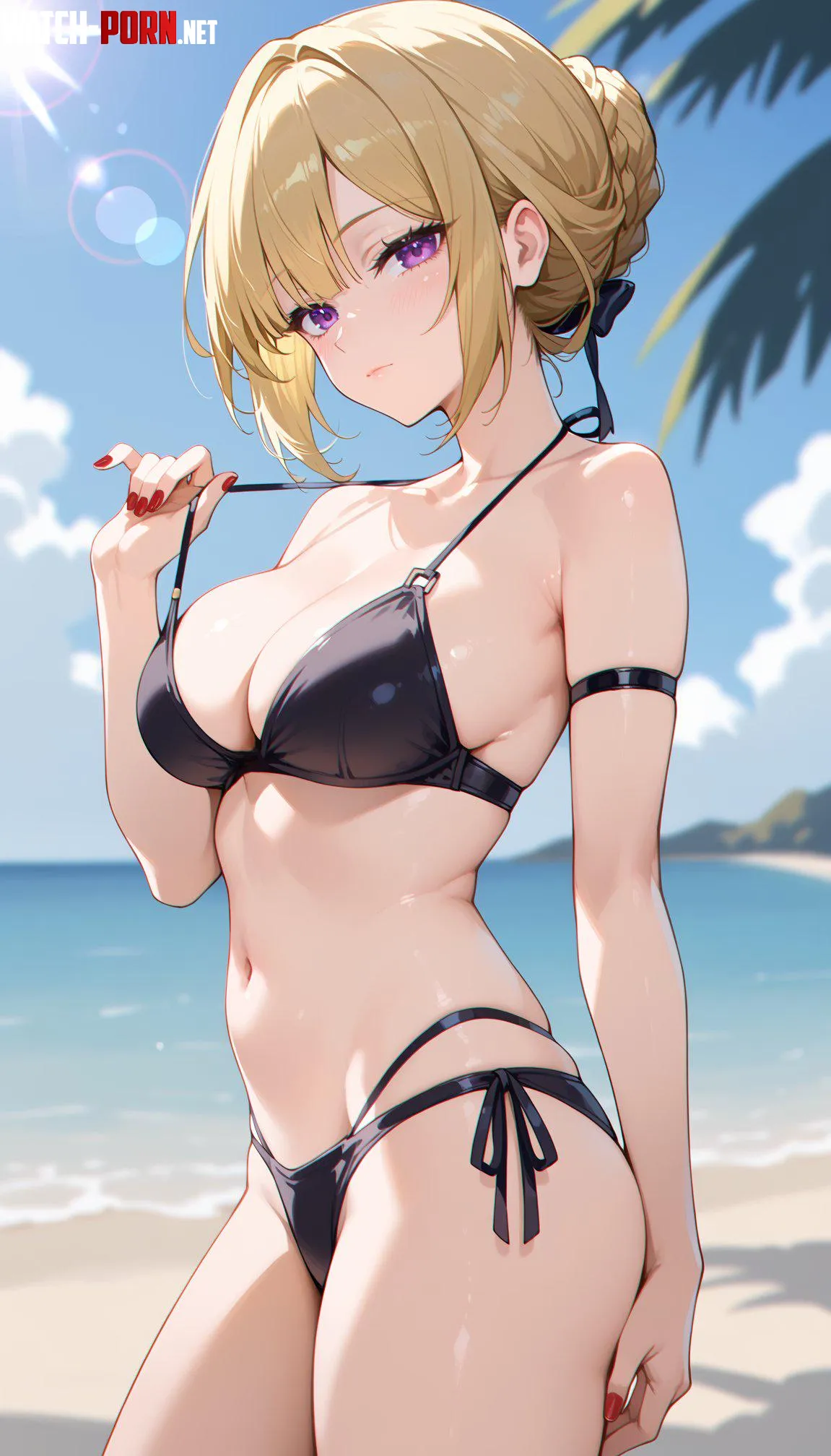 Swimsuit Evelyn Zenless Zone Zero by CheetahSperm18