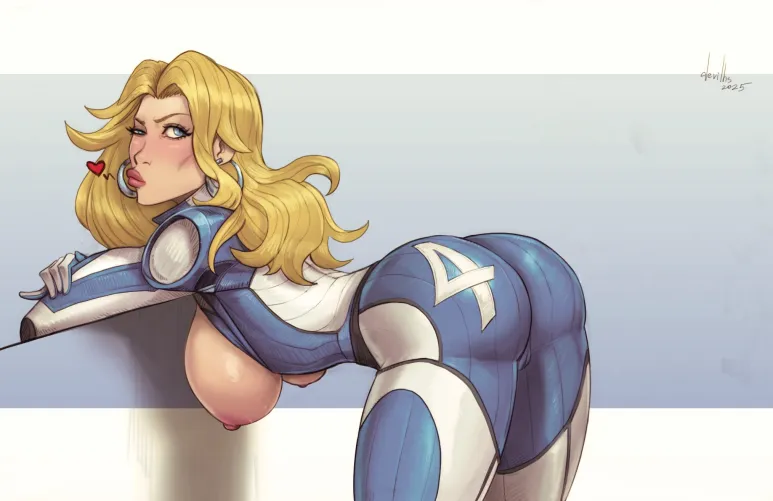 Thumbnail Sizzling Sue Storm Encounter: Marvel Rivals Rule34 Supreme | badwolf77_