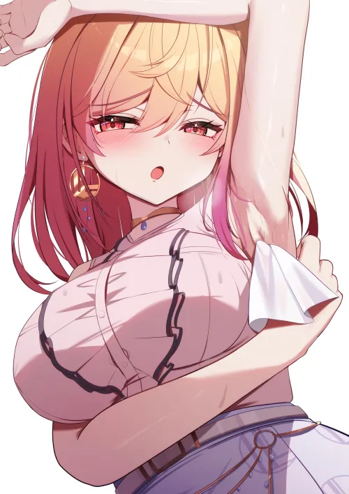 Thumbnail Anime Armpits Excitement: Ichijou Ririka Hololive Intrigue Unveiled