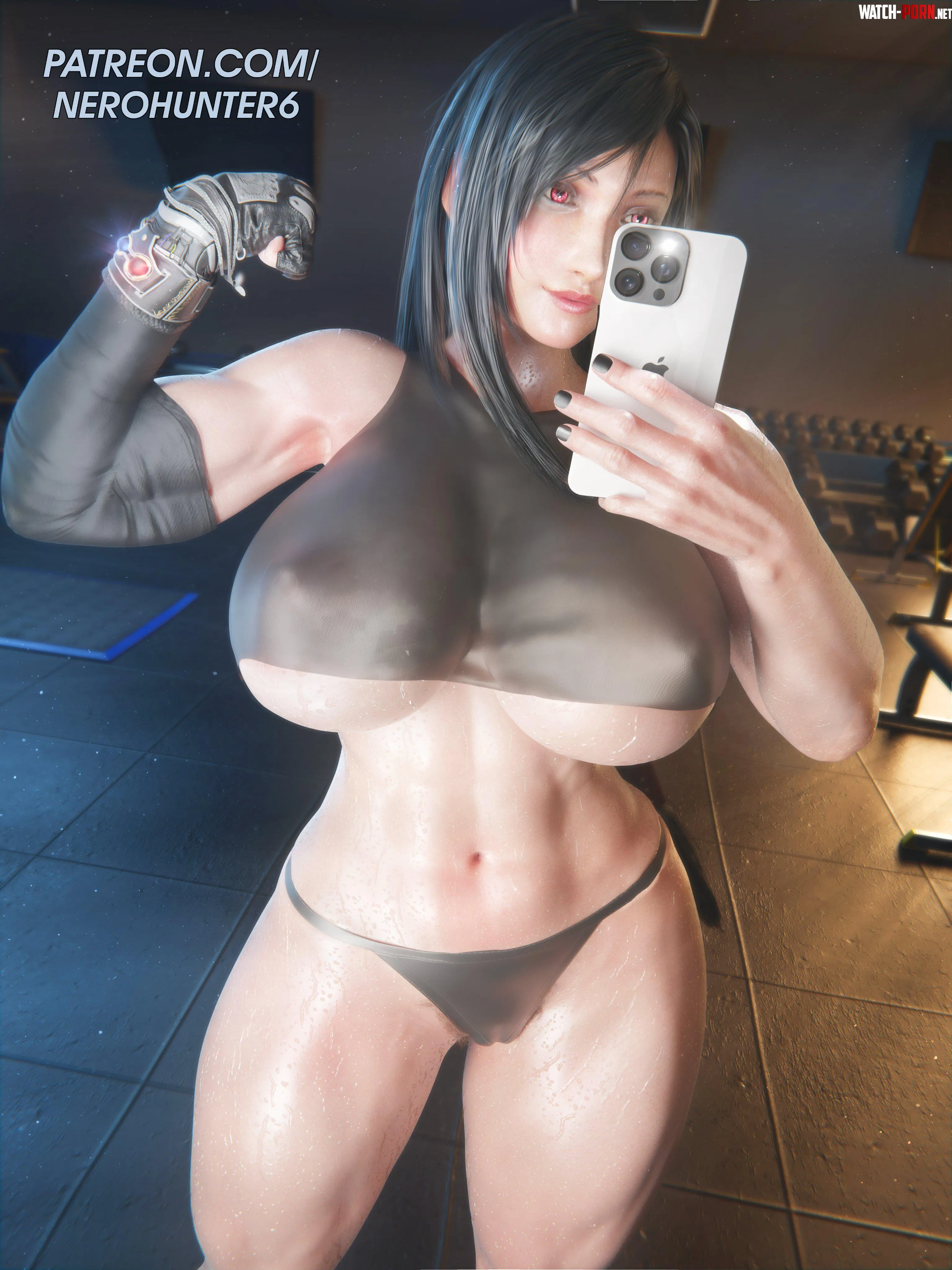 Buff Tifa NeroHunter3D Final Fantasy by EroMestre