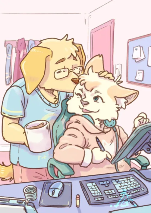 Thumbnail Tea Break OC: Dive into Ige_Cat's Furry World