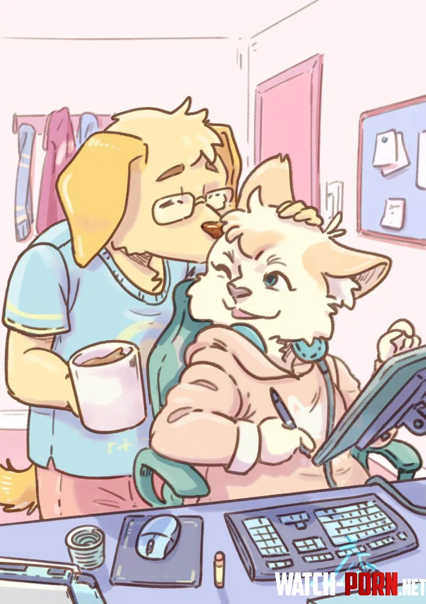 Tea break OC by Ige_Cat