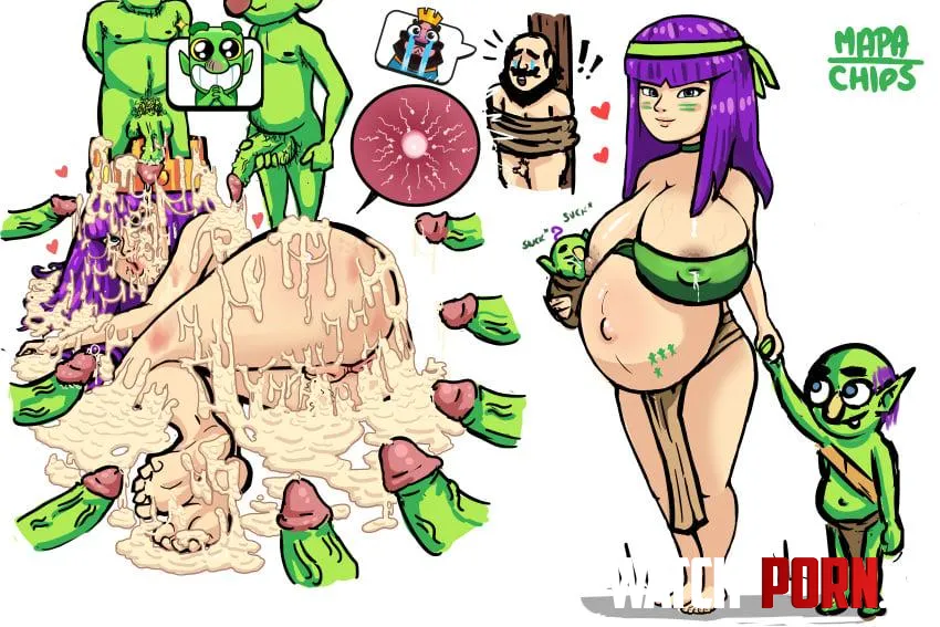 Even a king can get cucked by goblins Mapachips by Level-Ad5048