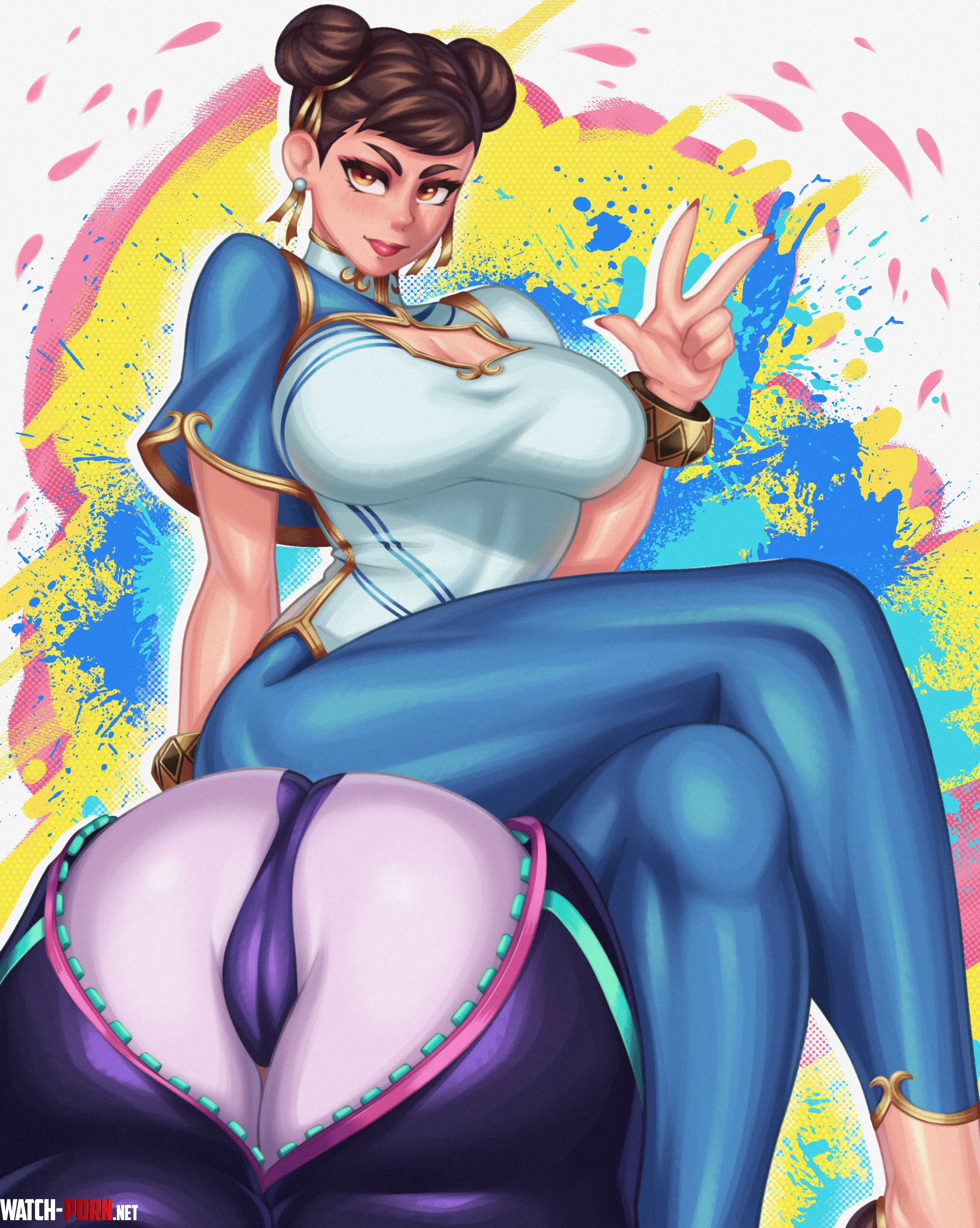 ChunLi amp Juri Han by LafterMastr