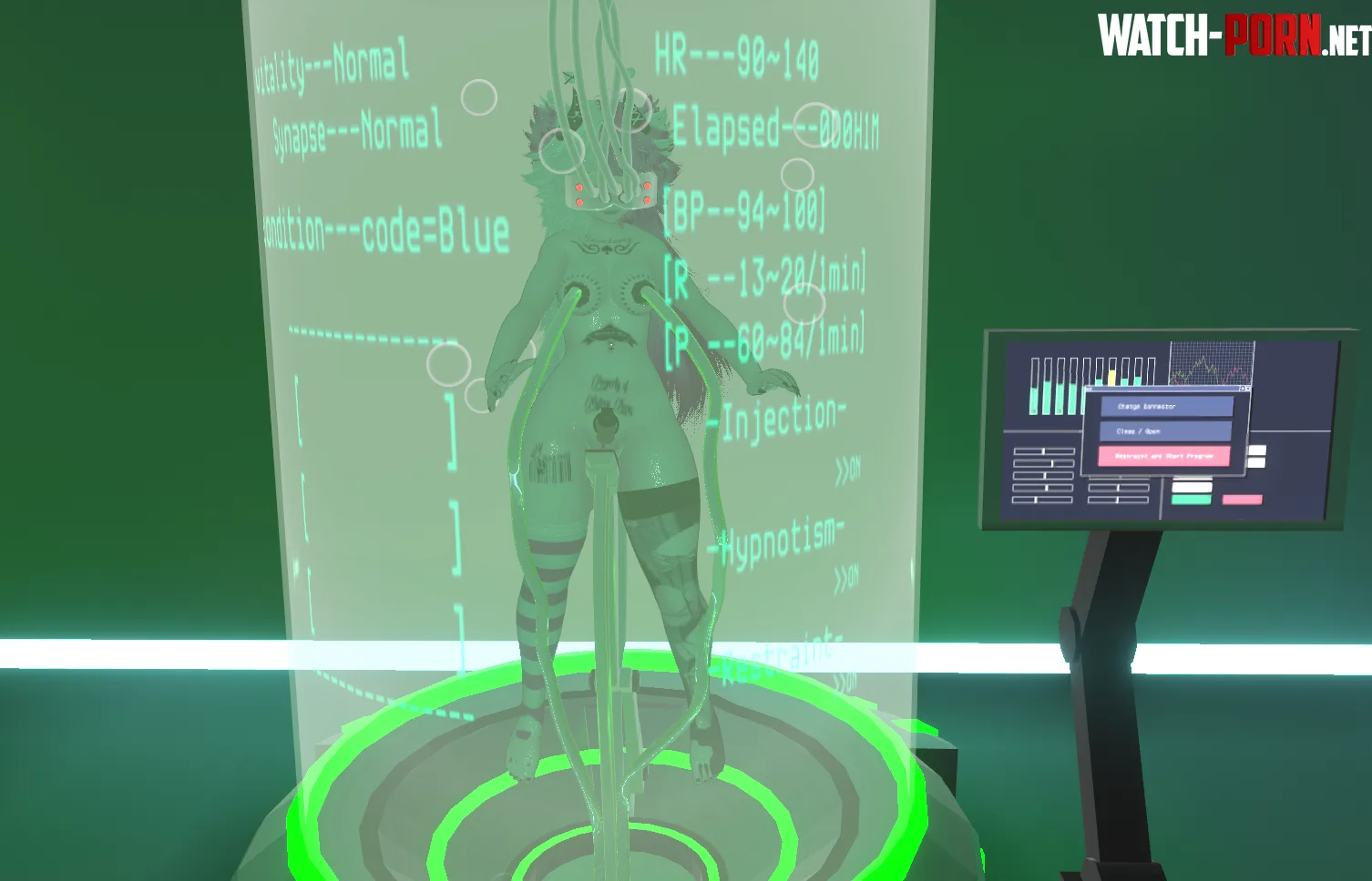 Brainwashing one of my playthings in VR  OC by Princess_Nexy