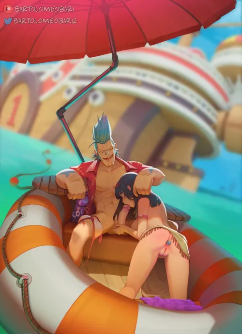 Thumbnail Franky and Robin's Relaxation Time - Funpiece Adventure