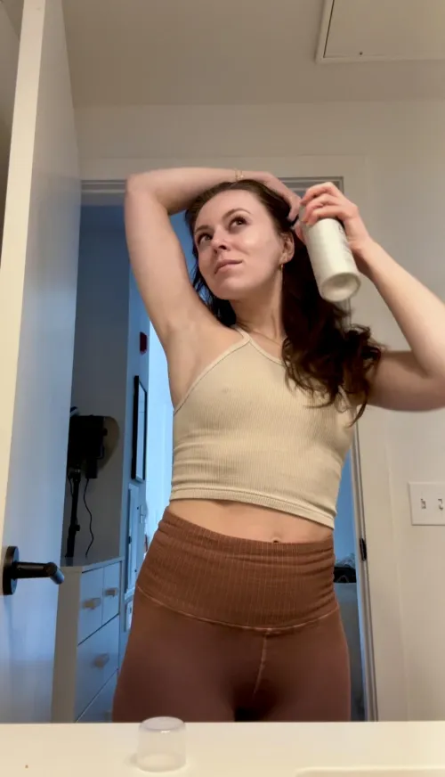 Thumbnail Tiny Boobs, Big Confidence: Rocking Braless Tanks by peachy_keen_23