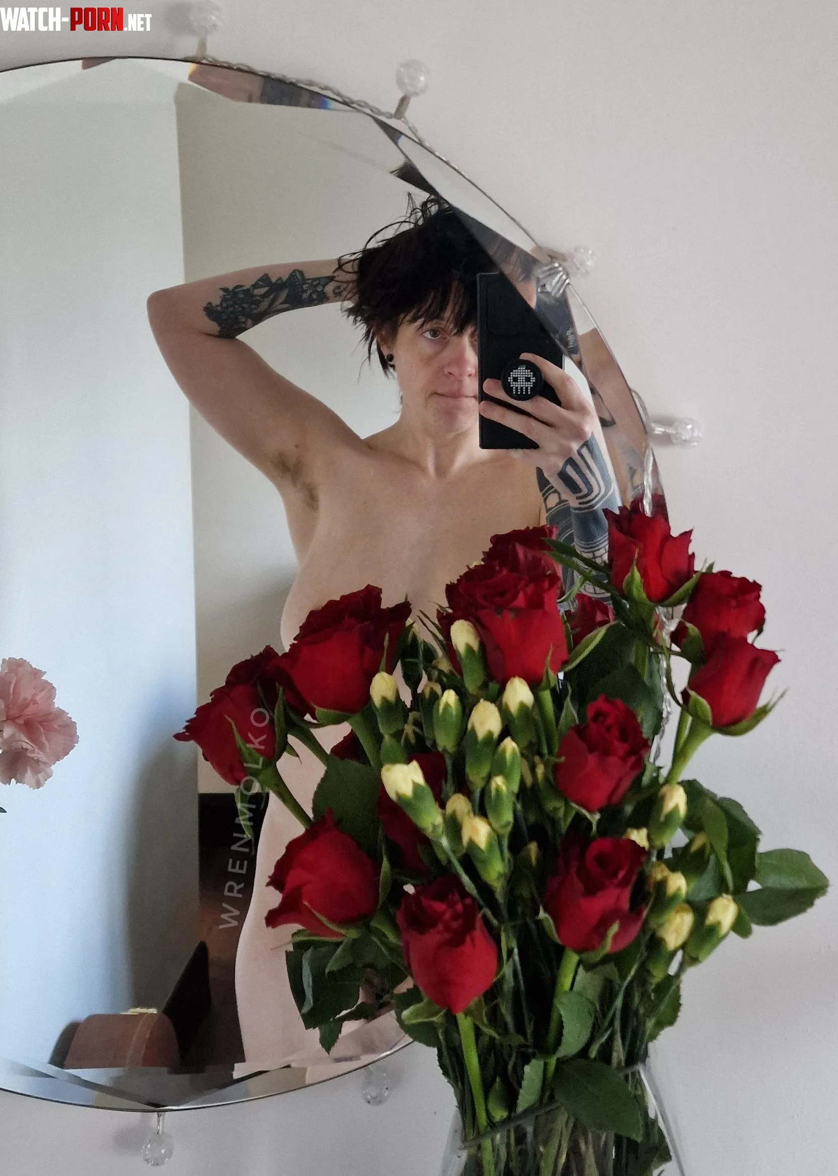 Perfectly placed flowers hehe by mistermissus86
