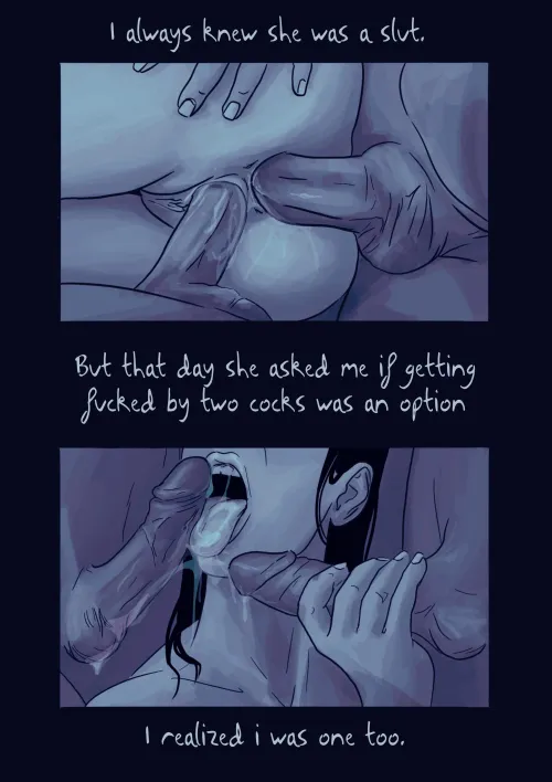 Thumbnail Recent Illustration Inspiration with kelsointoit26 | Threesome Category