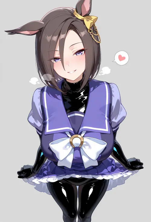 Thumbnail Exploring Anime Bodysuits: Latex Underneath Uma Musume