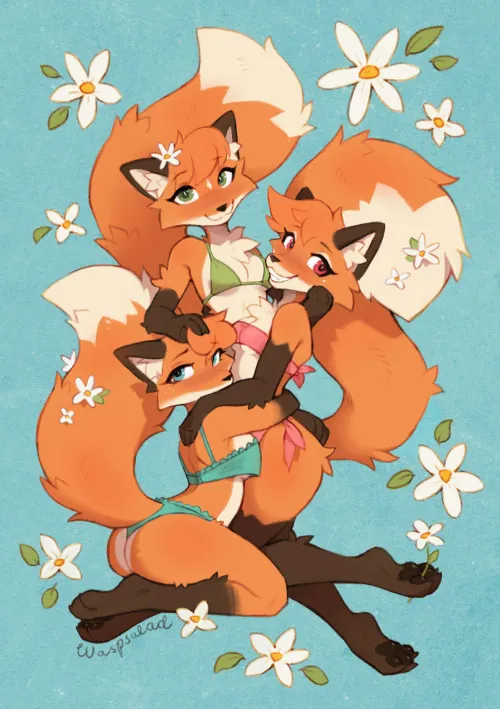 Thumbnail Discover a Pile of Fox FFF: Rommel-Division's Yiff Collection