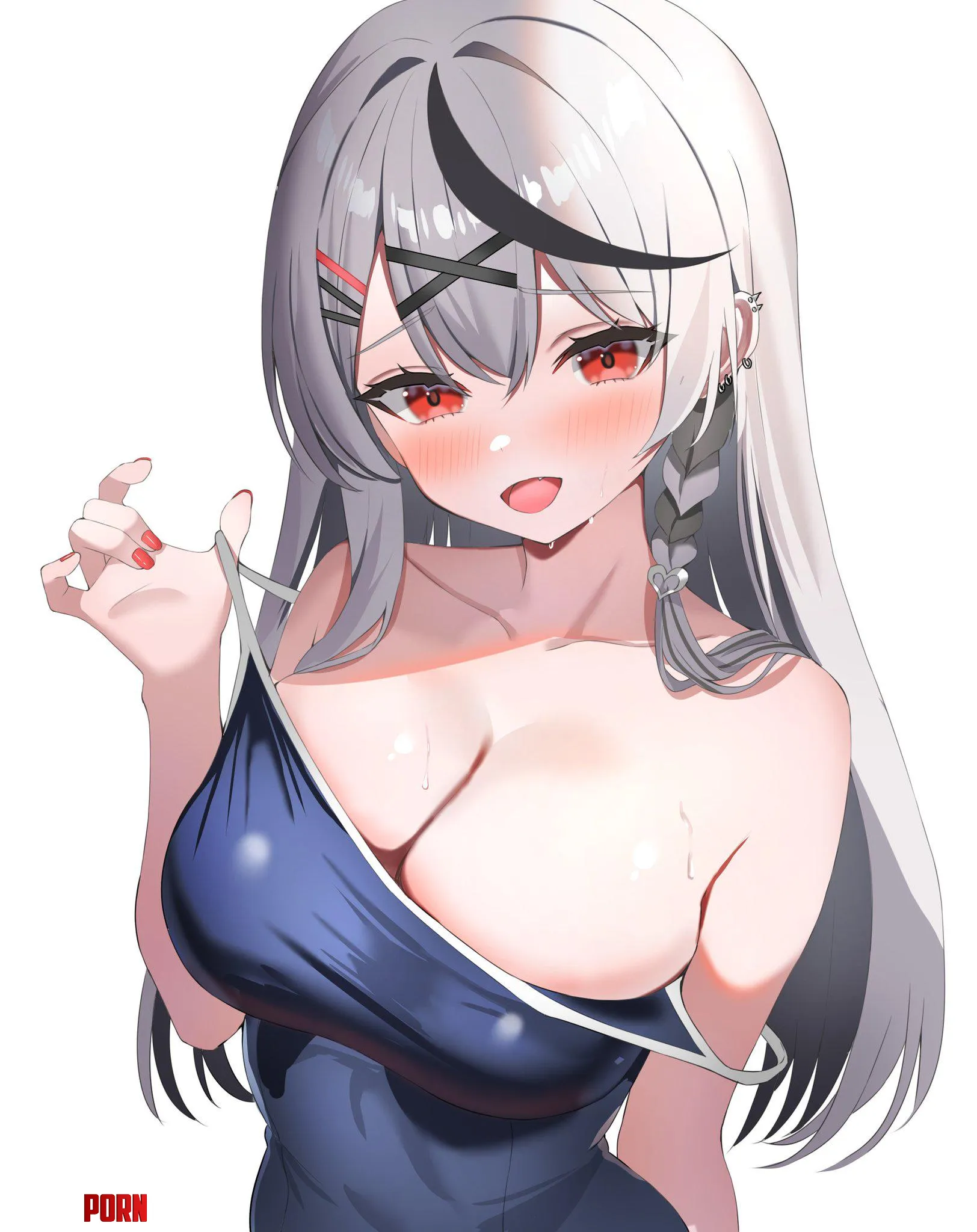 Chloes big tiddies in a swimsuit by marxsander2016