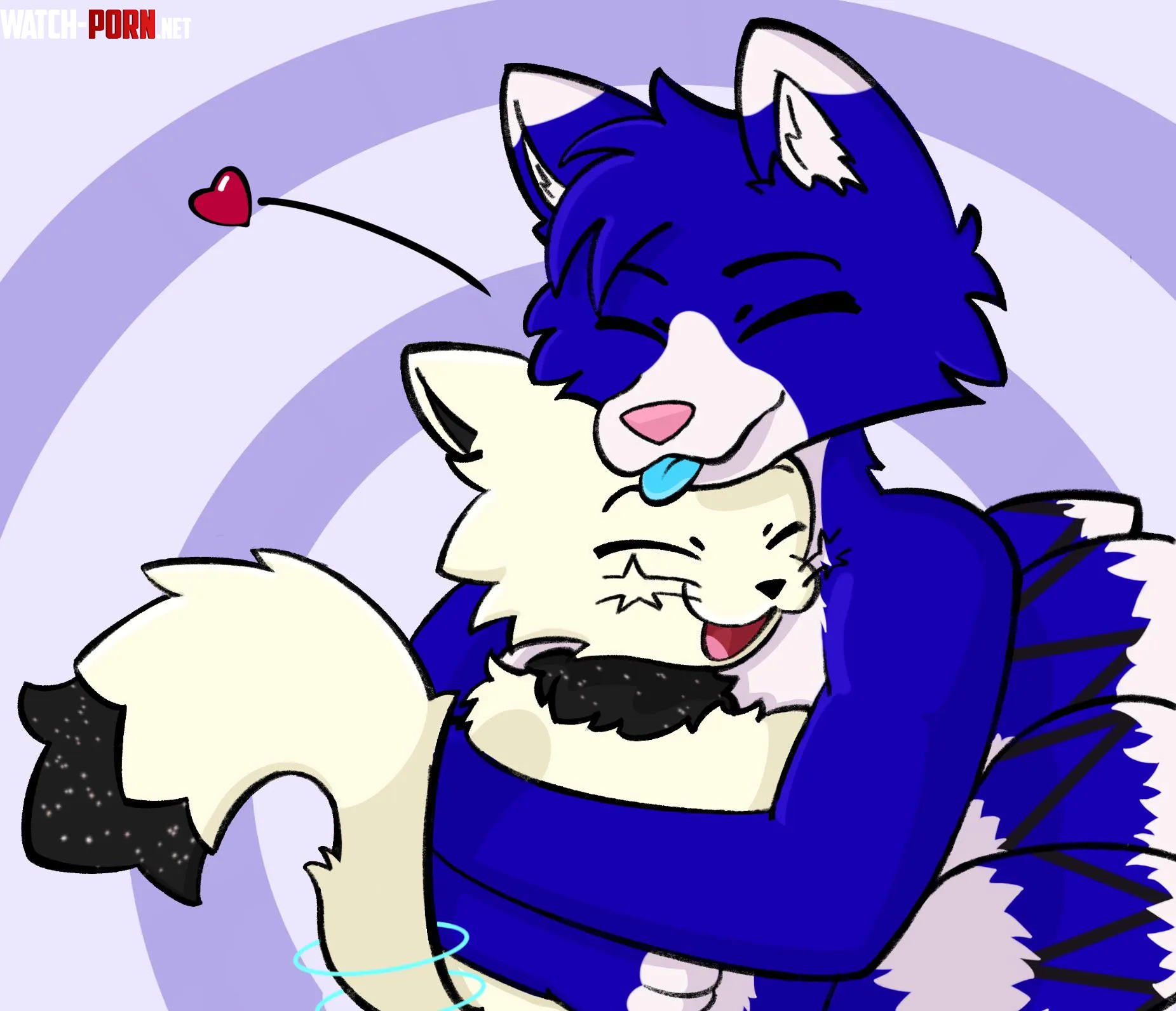 hugs by Notfurryspark
