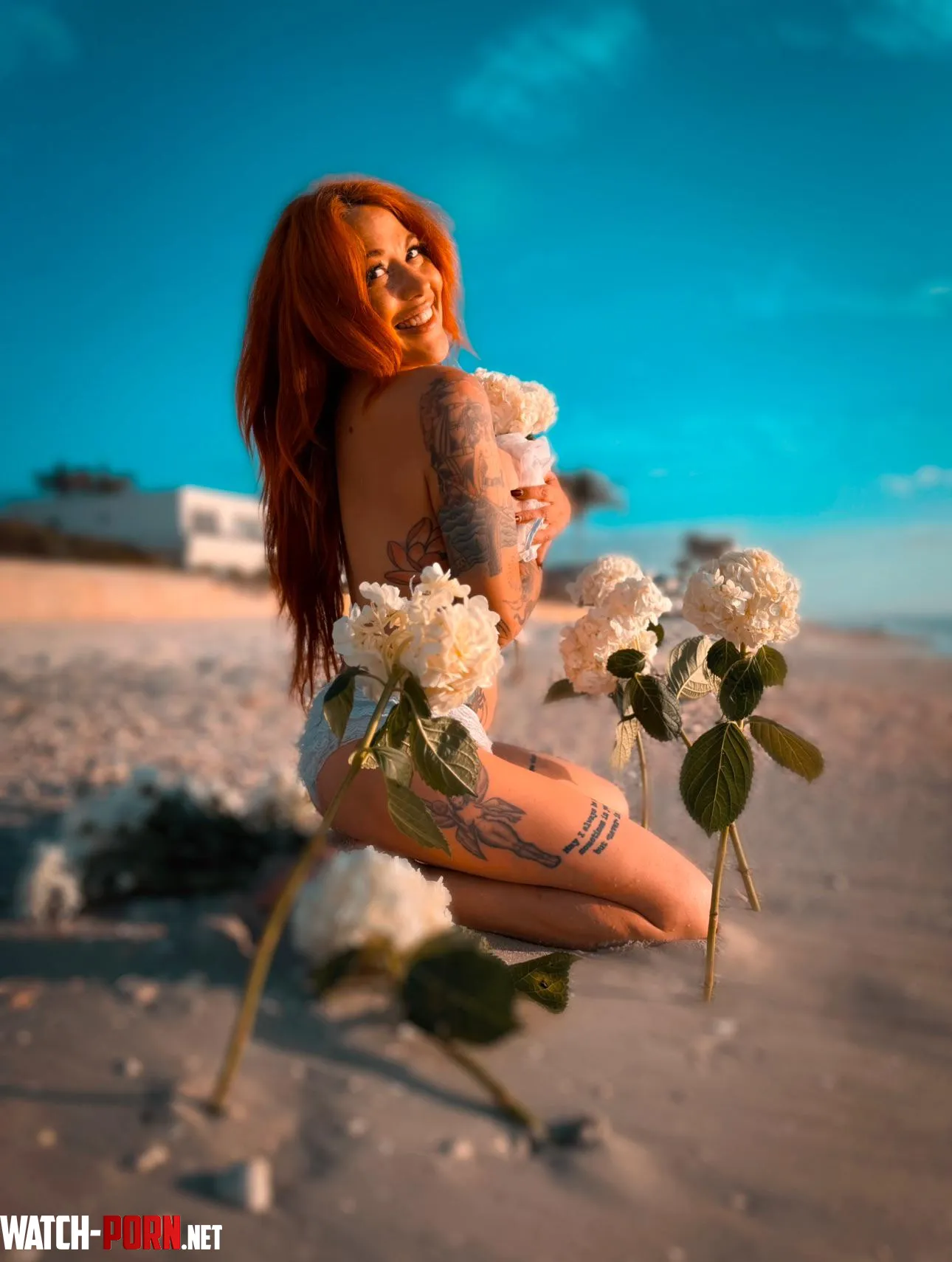 Redhead sunsets by EveeGraves