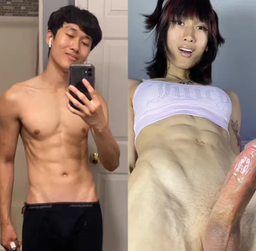 Thumbnail Personal Evolution: Before vs After Transitioning in asiansissification