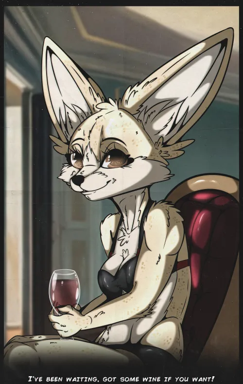 Thumbnail Waiting Patiently - 0l-Fox-l0's Furry Stillness