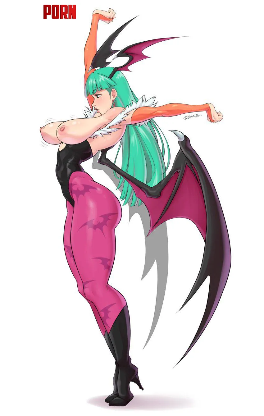 Morrigan Aensland Yoru Dan by Far_Solution2944
