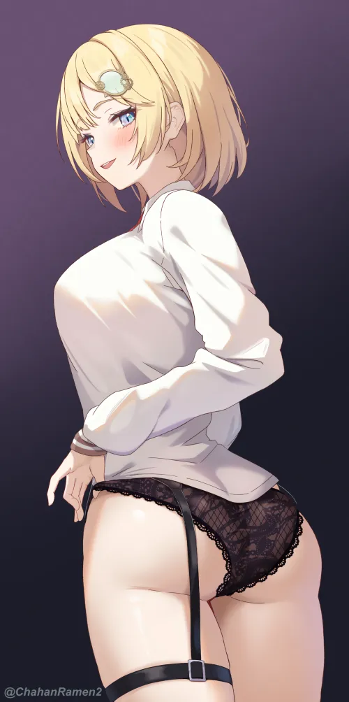 Thumbnail Seductive Charm: Amelia Hololive Invites You In by xSaviour_N | pantsu
