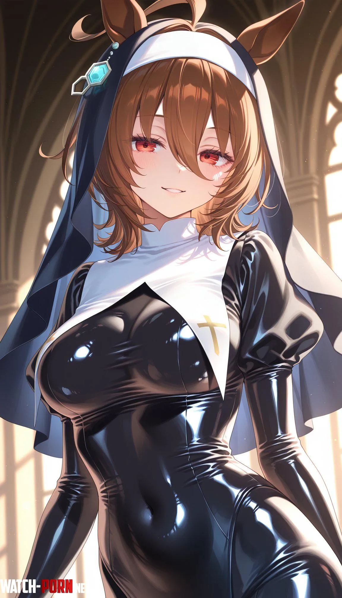 Rubber Sister Tachyon Uma Musume by CheetahSperm18