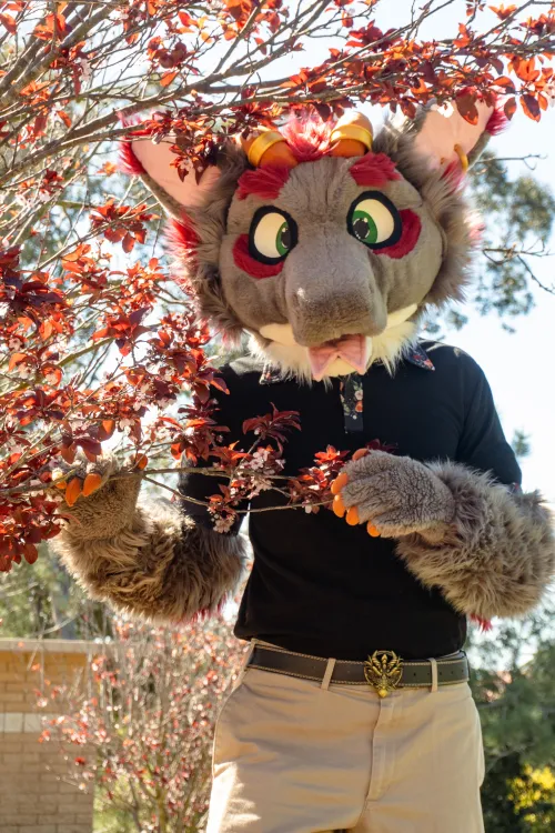 Thumbnail Beauty of Trees and Fursuits in the Park by WonderOfUwU