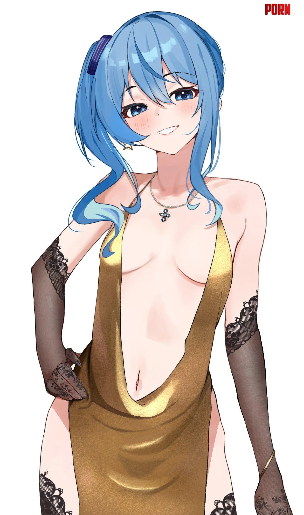 Gorgeous dress cut ku roiko by Cream77700