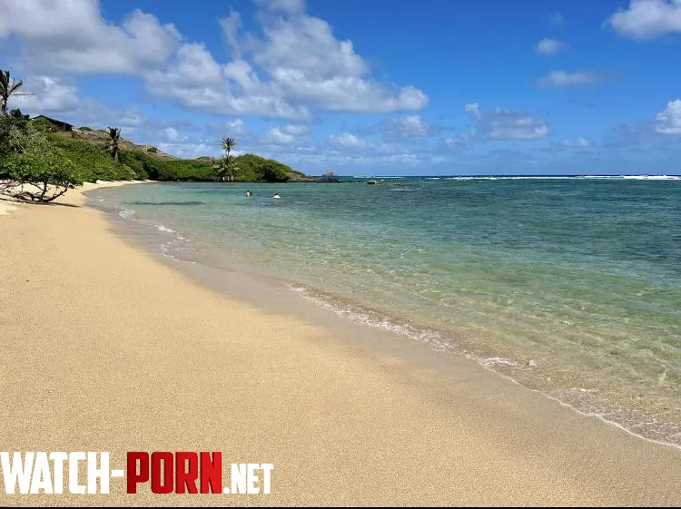 Underrated beach in Hawaii by colapepsikinnie
