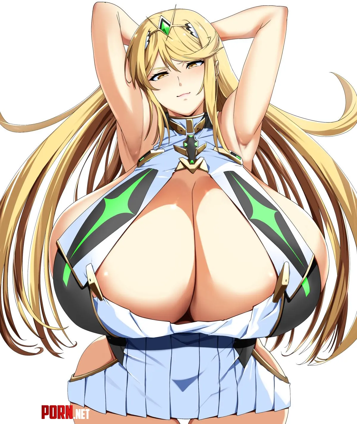 Massive Mythra by UnhealthyFetish1997