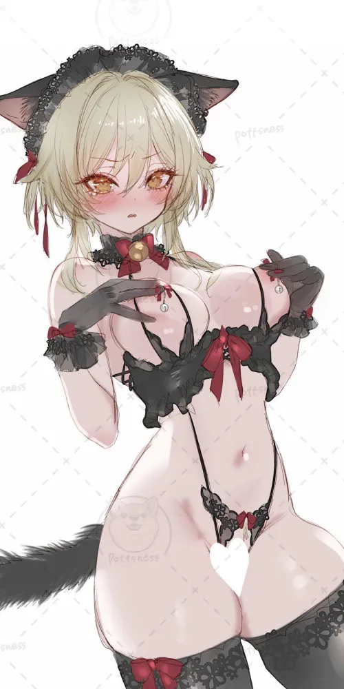 Thumbnail Lumine in Sexy Lingerie - Silent_Steak_9540 | Rule 34