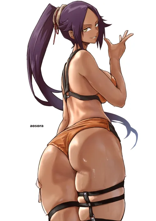Thumbnail Yoruichi From Behind aosora: Dive into Ecchi Delights