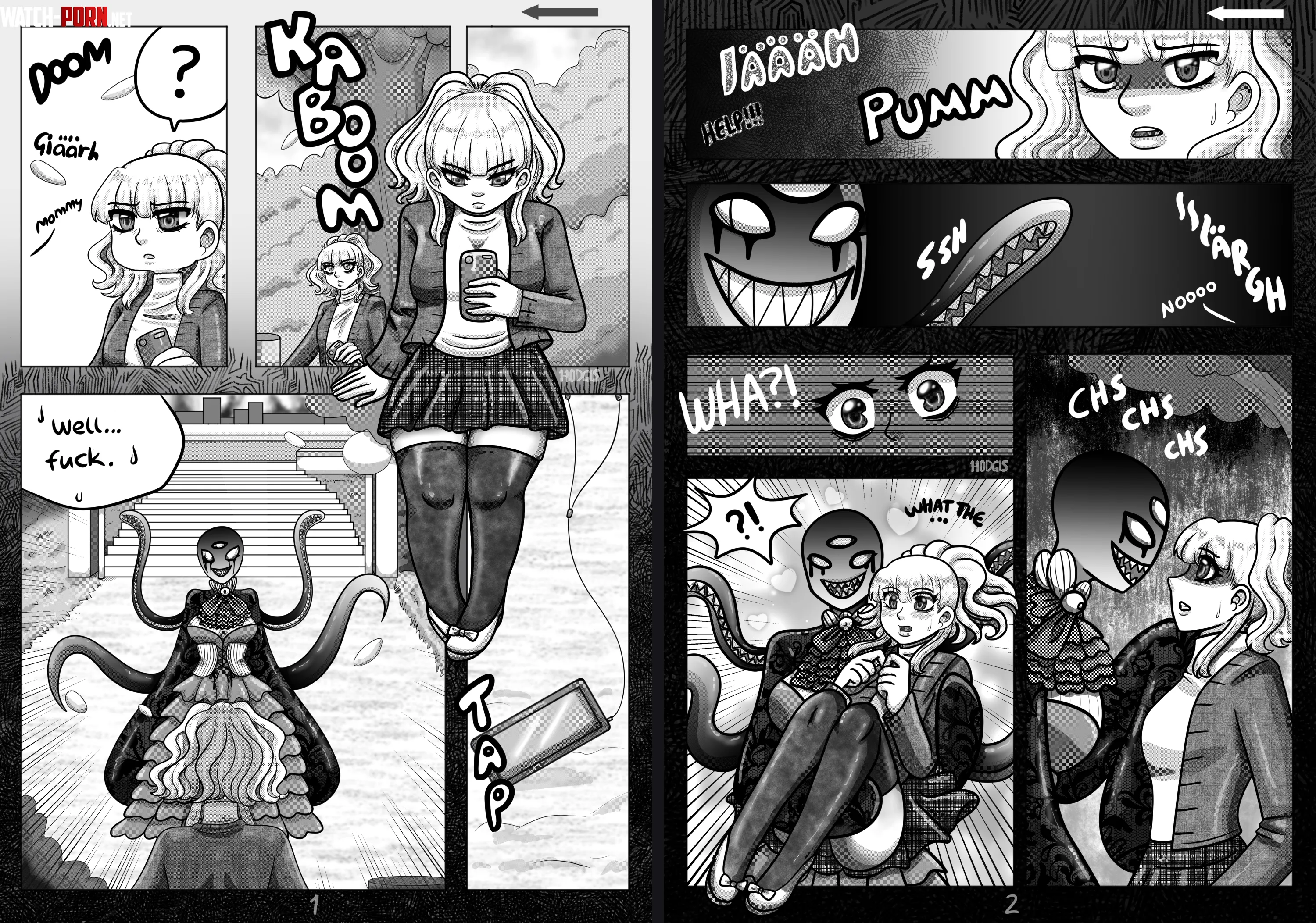 She wants to be your happy ending by Hodgibal