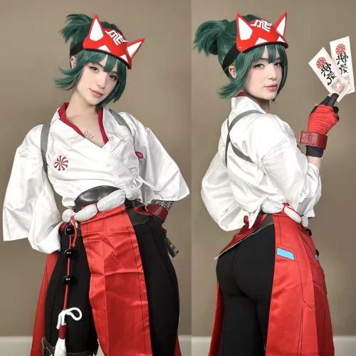 Thumbnail Kiriko from Overwatch: NSFW Costumes by TheRealKhaleesiBB