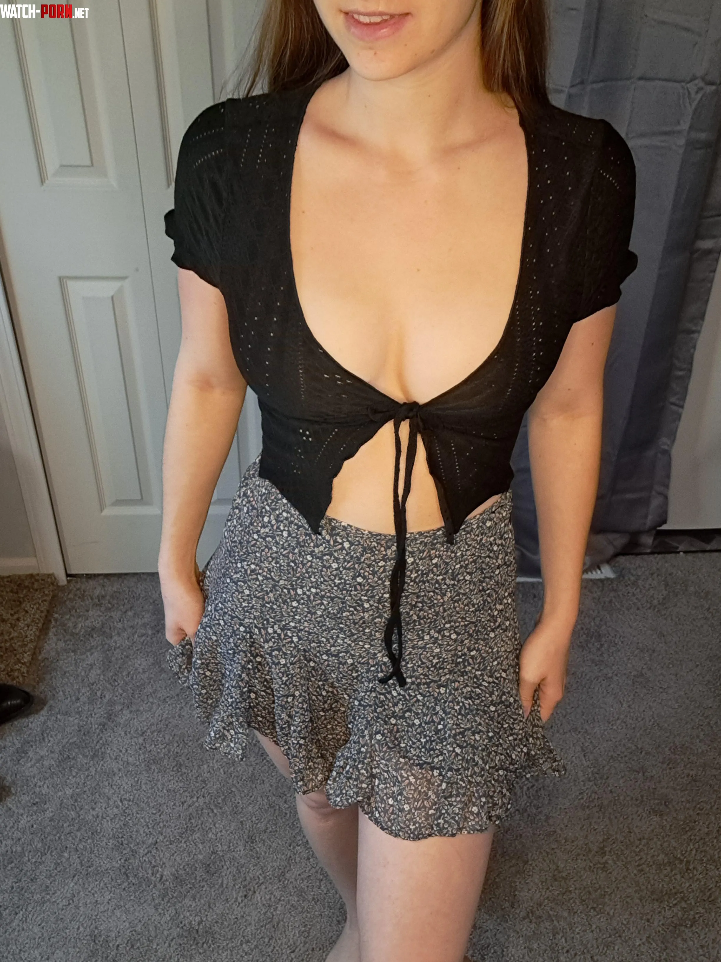My newest crop top it might be a bit small by Lana-Next-Door