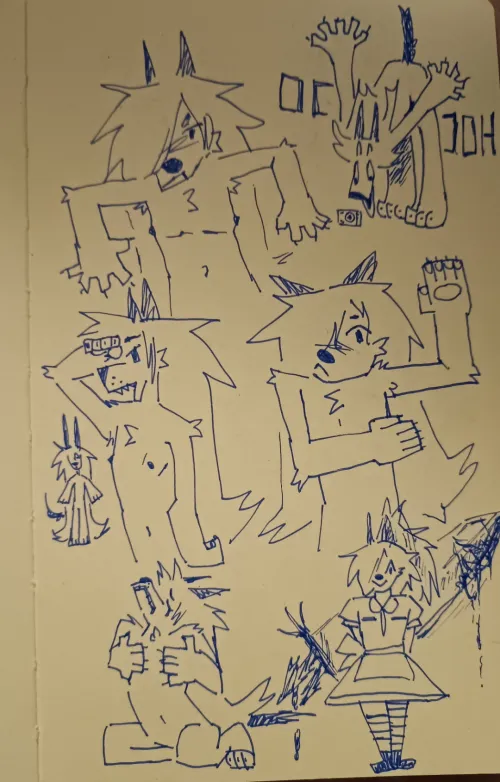 Thumbnail Comic Relief: Funny Sketches by ____________rat_ | furry