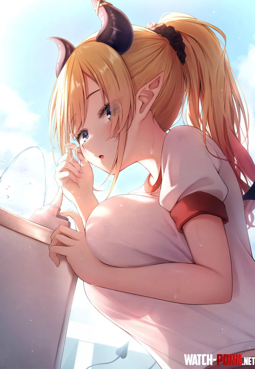 ChocoSensei feeling thirsty by marxsander2016