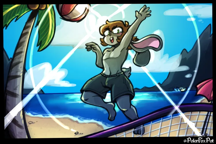 Thumbnail Bunny's Beach Day - YoshiBrony12's Furry Fun Adventure