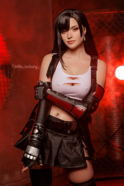 Thumbnail Gaming Delights: Tifa Final Fantasy VII Cosplay by Win_Winry_cos