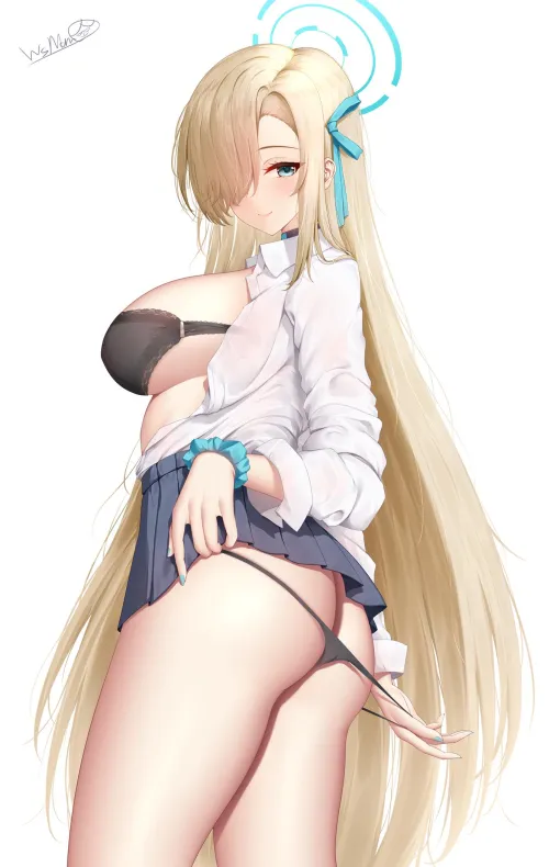 Thumbnail Asuna Blue Archive by xSaviour_N: Exploring Thighdeology