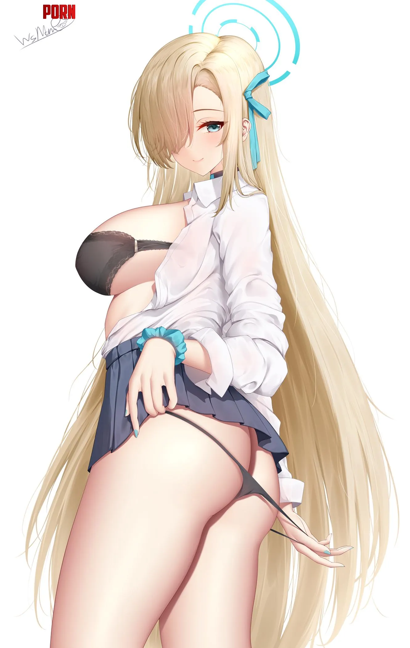 Asuna Blue Archive by xSaviour_N