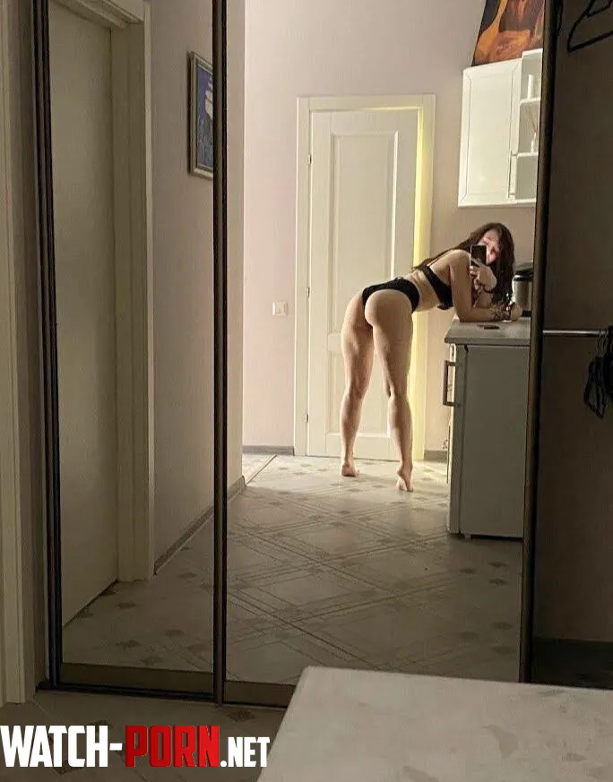 Imagine you from the back in this pose by Karisss666