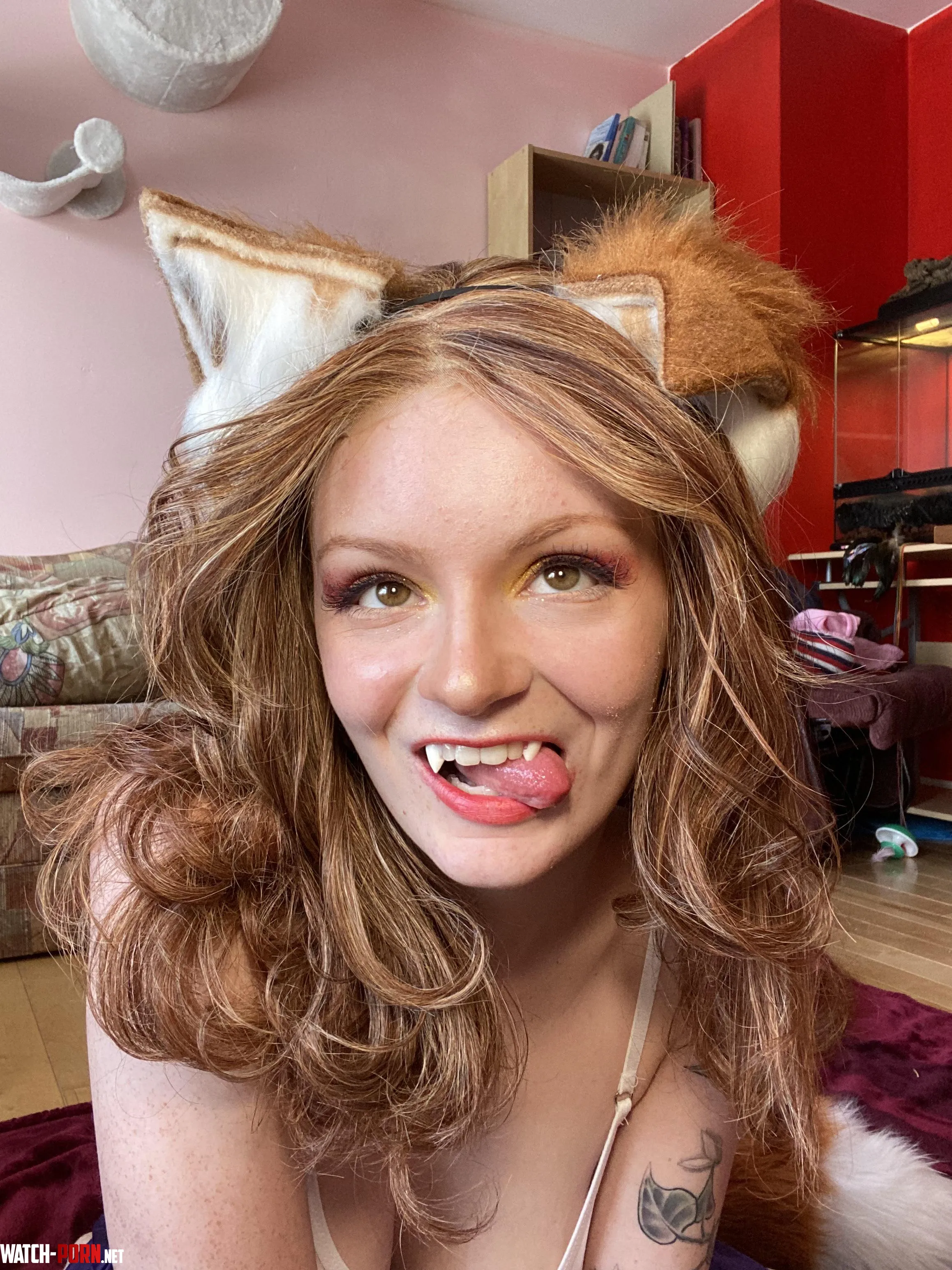 Would you have fun with a foxy redhead F18 by ThatLittleCarrotCake