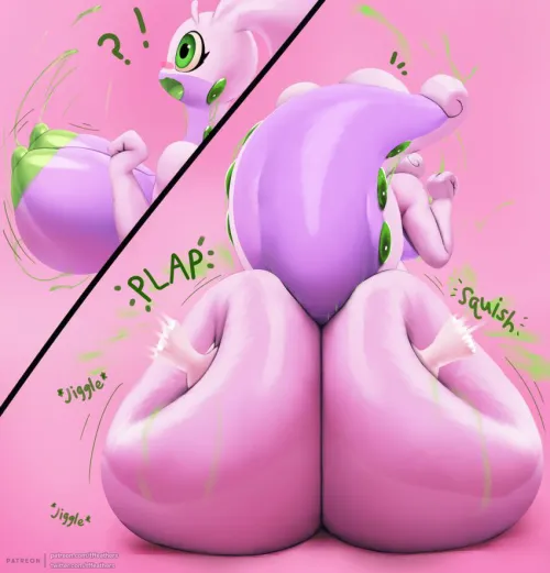 Thumbnail Goodra Butt Squishing by Thousandfoldfeathers - PokePorn