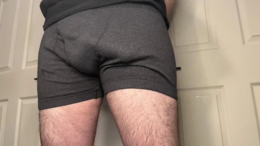 Thumbnail 25 Straight in Grey with a Bulge | WaltIsHung