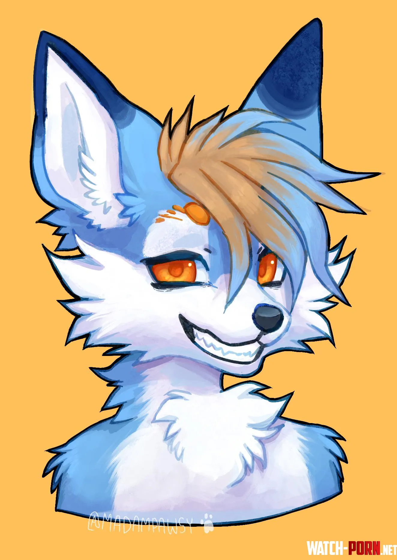 Commission for coyfox1207    art by me by Pawsy888