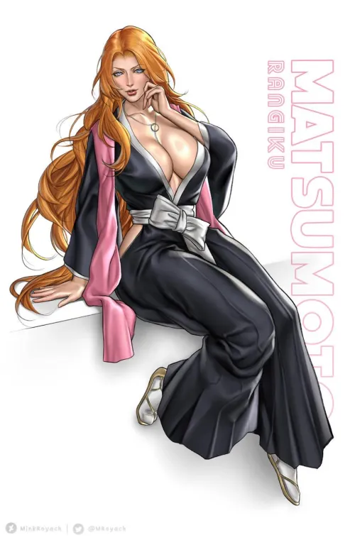 Thumbnail MinkRoyach Artistry: Cicada_5 Presents Rangiku Matsumoto in Bleach_Hentai