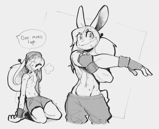 Thumbnail Just One More Lap Peculiart by Black_heart1994 in Furry