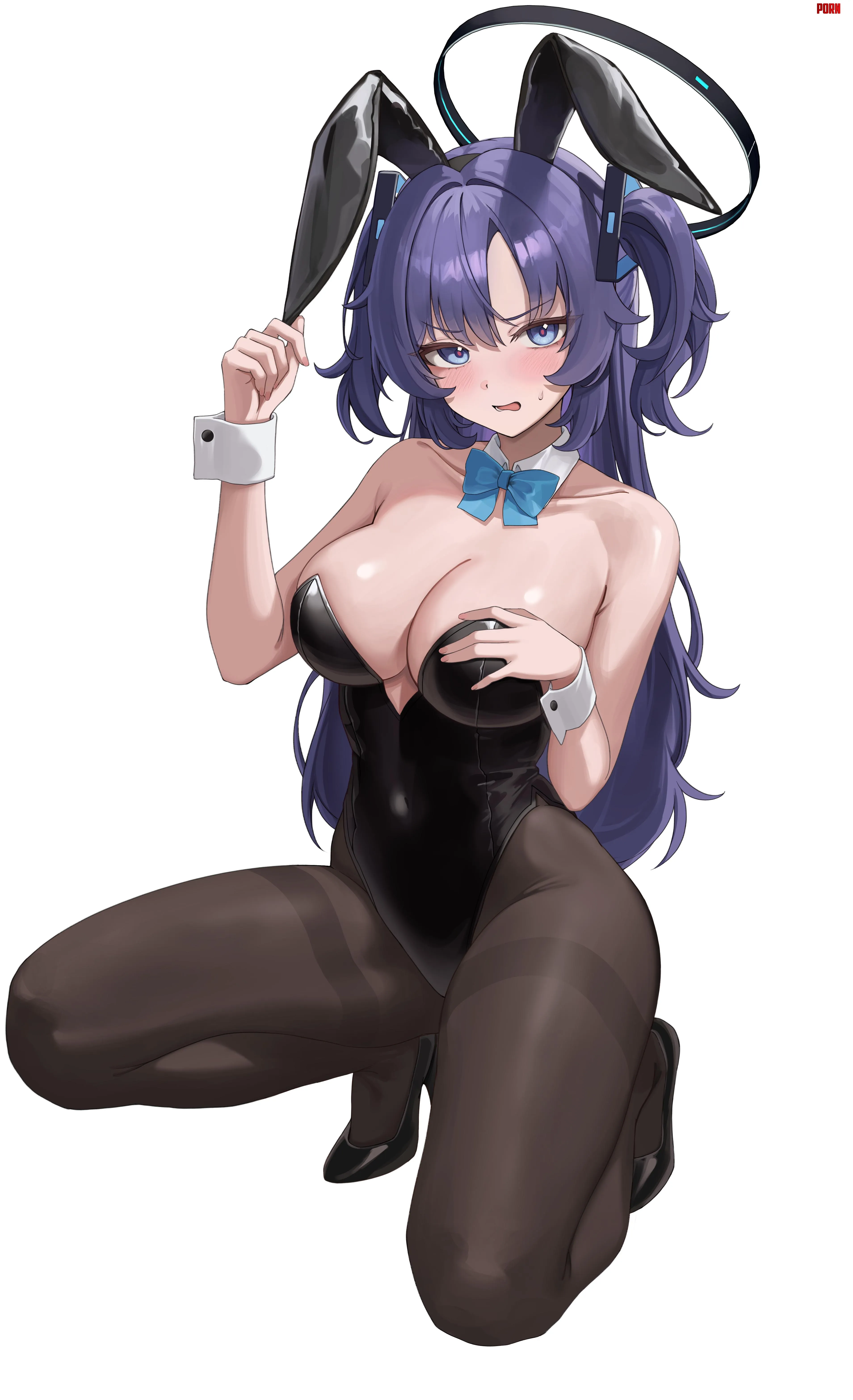 Yuuka in bunny fascinate Rianya  Rianya07 Blue Archive by elegantloveglimmer