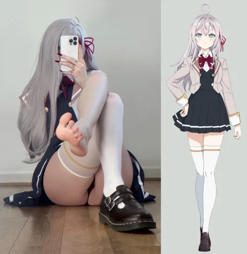 Thumbnail Alya's Alluring Cosplay by LunaraFawn | Ce_Luna | Category: cosplaybutts