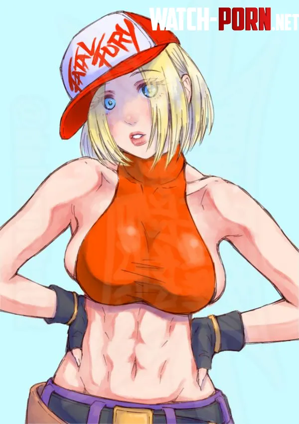 Blue Mary delarocha82 The King of Fighters by EroMestre