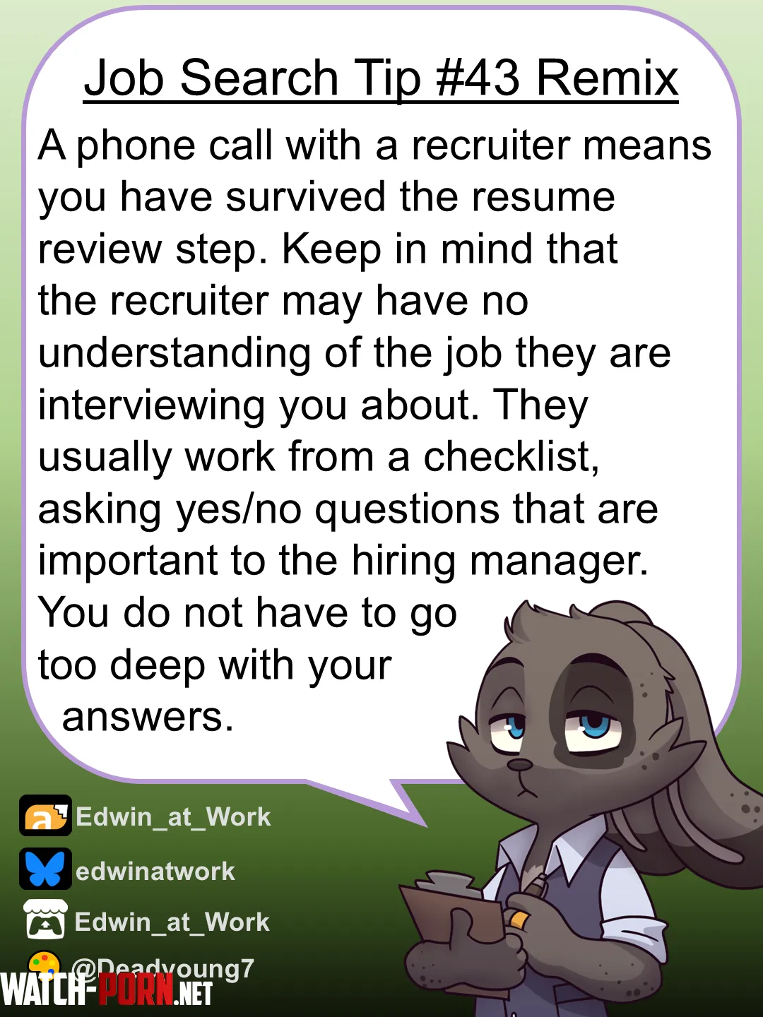 Job Search Tip Recruiters Just Dont Know by Edwin_at_work